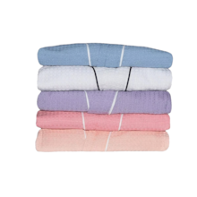 Roupão de Banho Briza Pique Adulto c/ Vies 100% Algodão Manga Curta  - Branco G Roupão de Banho Briza Pique Adulto c/ Vies 100% Algodão Manga Curta  - Branco G