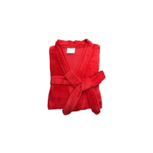 Roupão de Banho Briza Veludo Infantil 100% Algodão Manga Curta  - Goiaba 10 Roupão de Banho Briza Veludo Infantil 100% Algodão Manga Curta  - Goiaba 10