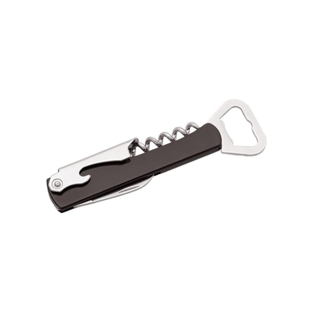 Saca Rolhas e Abridor de Garrafas 13,5 cm Inox Mimo Style