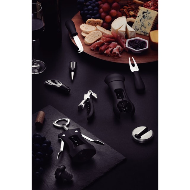 Saca Rolhas Tramontina Harmoniza com Corpo em ABS e Abridor de Zamak Preto Saca Rolhas Tramontina Harmoniza com Corpo em ABS e Abridor de Zamak Preto