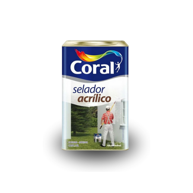 Selador Acrílico Branco 18L - Coral Selador Acrílico Branco 18L - Coral