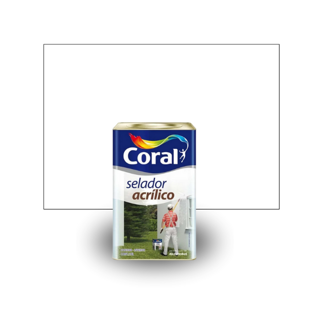 Selador Acrílico Branco 18L - Coral Selador Acrílico Branco 18L - Coral