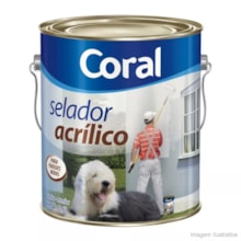 Selador Acrílico Branco 3,6L - Coral 