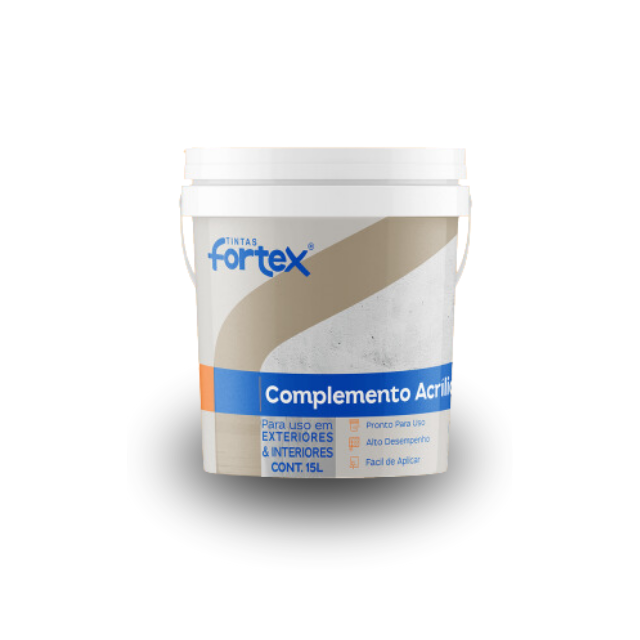 Selador Acrílico Pigmentado Branco Neve 15L - Fortex