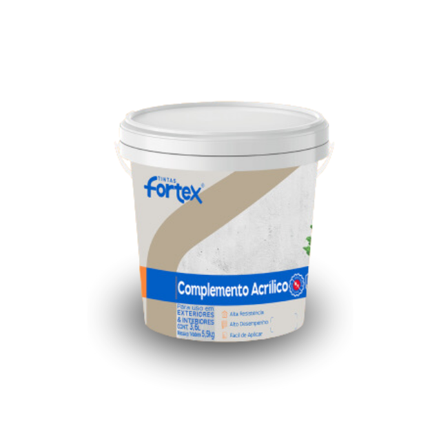 Selador Acrílico Pigmentado Branco Neve 3,6L - Fortex