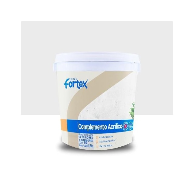 Selador Acrílico Pigmentado Branco Neve 3,6L - Fortex