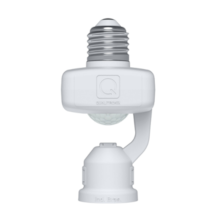 Sensor de Presença para Soquete E27 Branco - QUALITRONIX