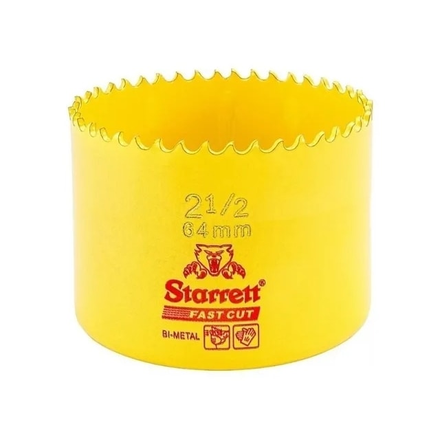 Serra Copo Bi-Metálica 2.1/2" x 64mm - Starrett Serra Copo Bi-Metálica 2.1/2" x 64mm - Starrett