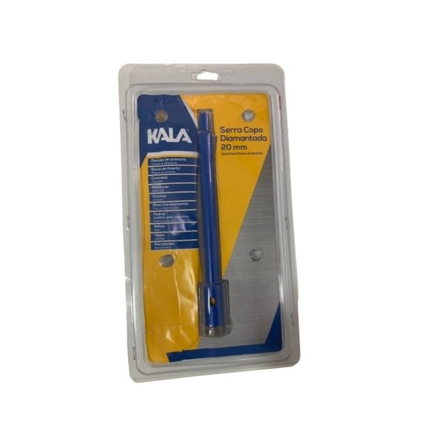 Serra Copo Diamantada 20mm - Kala Serra Copo Diamantada 20mm - Kala