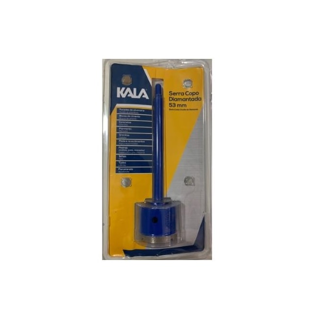 Serra Copo Diamantada 53mm - Kala Serra Copo Diamantada 53mm - Kala