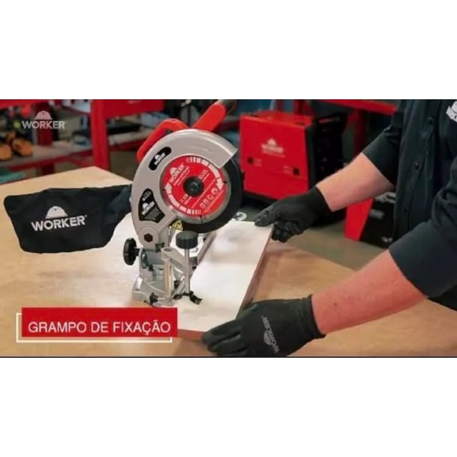 Serra Esquadria 850W 7.1/4" 185mm 220V - WORKER Serra Esquadria 850W 7.1/4" 185mm 220V - WORKER
