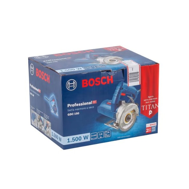 Serra Mármore Profissional GDC 150 Titan - BOSCH Serra Mármore Profissional GDC 150 Titan - BOSCH