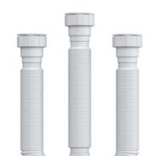 Sifão Extensível Universal Triplo Branco DN 38/40/48/50 - Herc
 Sifão Extensível Universal Triplo Branco DN 38/40/48/50 - Herc
