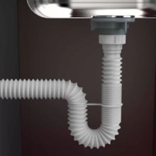 Sifão Extensivo Branco Universal - Blukit