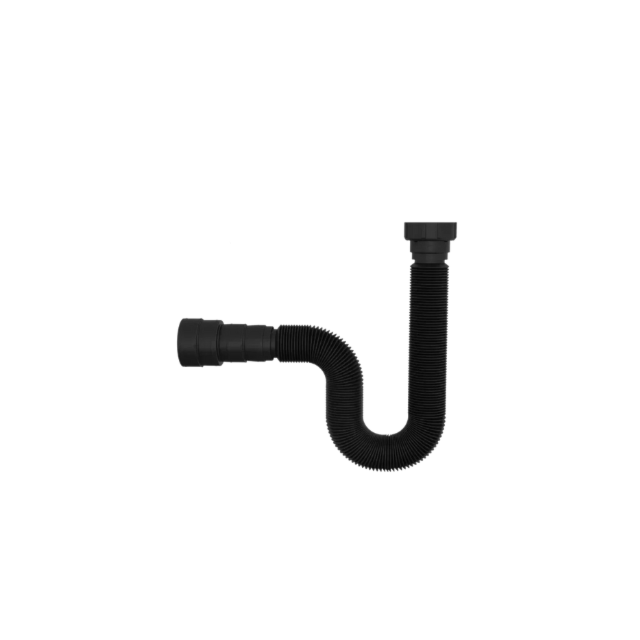 Sifão Sanfonado PP DN 38/50mm 1,10m Universal Preto - BLUKIT Sifão Sanfonado PP DN 38/50mm 1,10m Universal Preto - BLUKIT