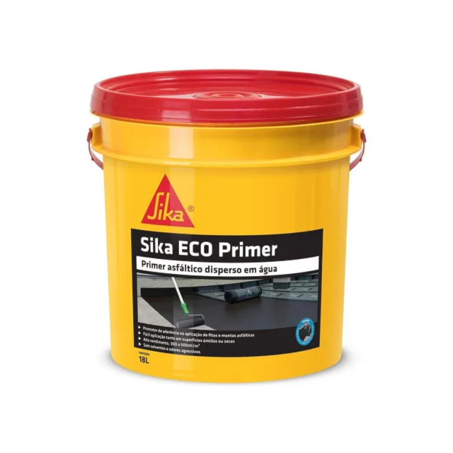 Sika Eco Primer Balde 18 Litros - SIKA Sika Eco Primer Balde 18 Litros - SIKA
