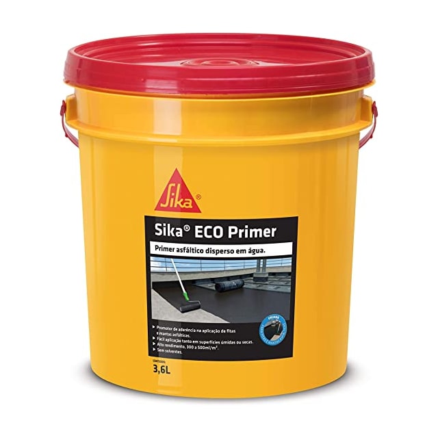 Sika Eco Primer  Galão 3,6 Litros - SIKA Sika Eco Primer  Galão 3,6 Litros - SIKA