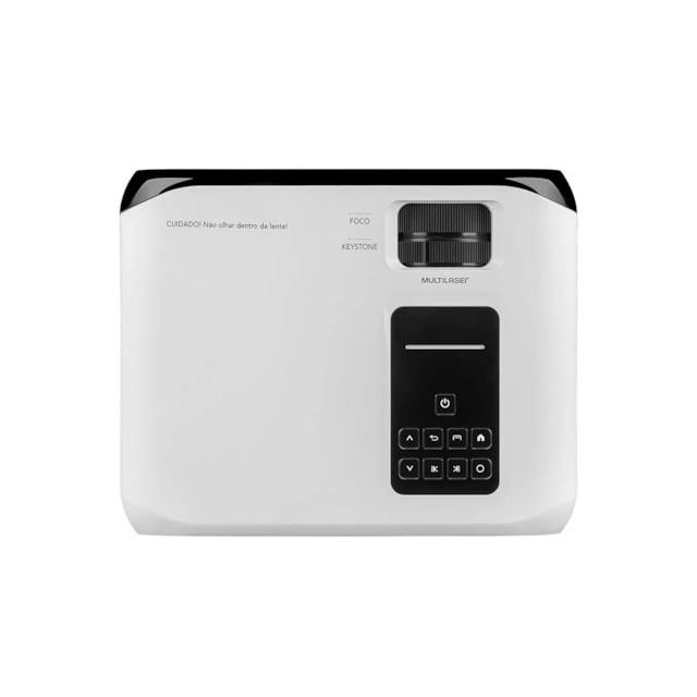 Smart Screen Linux Com Função Projetor 2200 Lumens Multilaser - PJ003 Smart Screen Linux Com Função Projetor 2200 Lumens Multilaser - PJ003