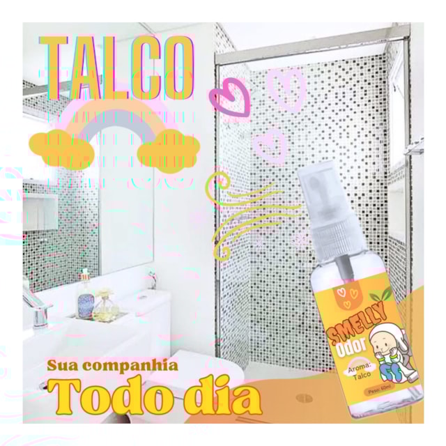 Smelly Odor Aroma Talco – Caixa Com 24 Unidades