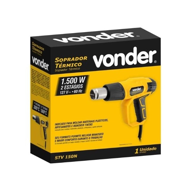 Soprador Térmico 1500w 220v STV150 - Vonder Soprador Térmico 1500w 220v STV150 - Vonder
