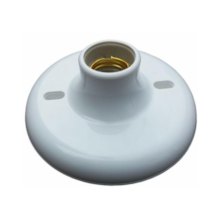 Soquete Prático Branco c/ Bocal Louça - POLYFORT