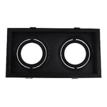 Spot de Embutir Flea Duo 2 Par20 Preto - Nordecor