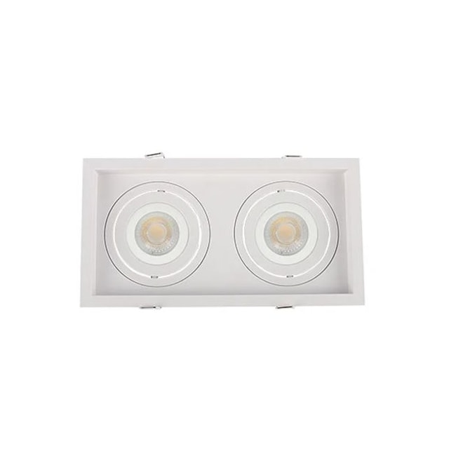 Spot de LED para Embutir Flea Duo 2 Par20 Branco - Nordecor Spot de LED para Embutir Flea Duo 2 Par20 Branco - Nordecor