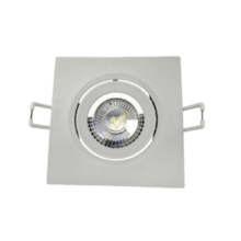 Spot de LED Quadrado 5W 3000K - AVANT