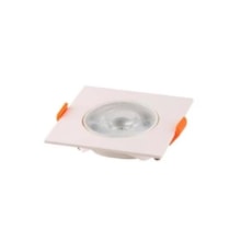 Spot de Led Quadrado de Embutir ABS 7w 3000K - DILUX Spot de Led Quadrado de Embutir ABS 7w 3000K - DILUX