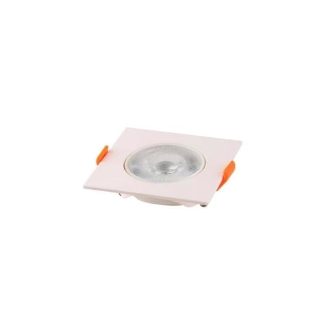 Spot de Led Quadrado de Embutir ABS 7w 3000K - DILUX Spot de Led Quadrado de Embutir ABS 7w 3000K - DILUX
