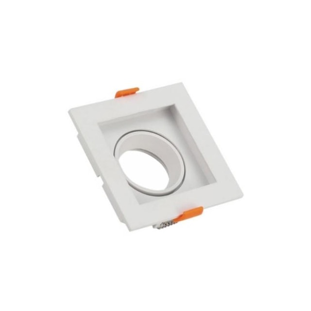 Spot LED para Embutir Quadrado 1 x GU10 Branco - Dilux Spot LED para Embutir Quadrado 1 x GU10 Branco - Dilux