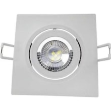 Spot LED para Embutir Quadrado 3w 3000k - AVANT