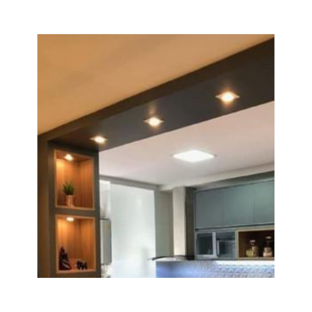 Spot LED para Embutir Quadrado 5w 3000k - Dilux Spot LED para Embutir Quadrado 5w 3000k - Dilux
