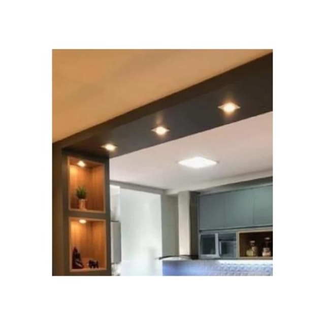 Spot LED para Embutir Quadrado 5w 3000k - Dilux Spot LED para Embutir Quadrado 5w 3000k - Dilux