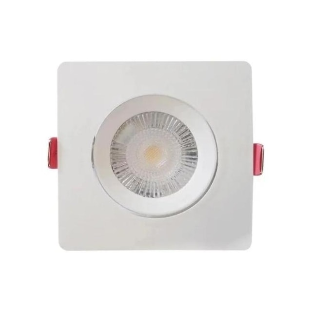 Spot LED Quadrado Embutir 5w 6500k Branco - AVANT