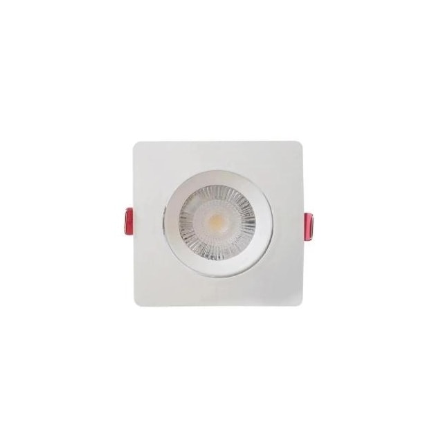 Spot LED Quadrado Embutir 5w 6500k Branco - AVANT