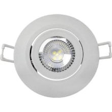 Spot LED Redondo Embutir 3w 3000k Branco - AVANT