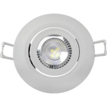 Spot LED Redondo Embutir 5w 3000k Branco - AVANT Spot LED Redondo Embutir 5w 3000k Branco - AVANT