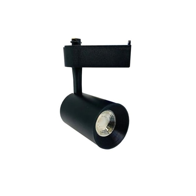 Spot para Trilho 7W 3500K Preto - MGC