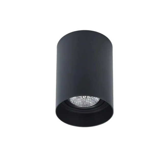 Spot Redondo de Sobrepor Preto Par20 Vorn - ASTRALED