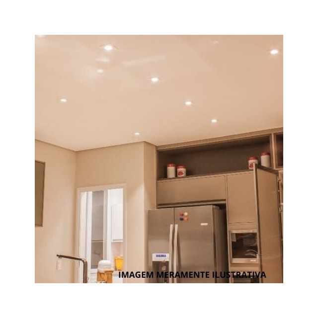 Spot Regulável Quadrado Branco 1W 3000K - Astraled Spot Regulável Quadrado Branco 1W 3000K - Astraled