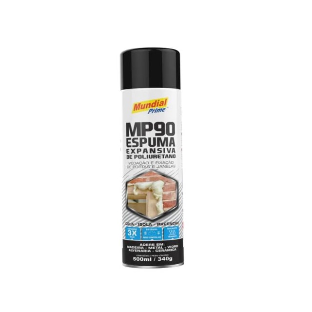 Spray de Espuma Expansiva 500ml / 340g - MUNDIAL