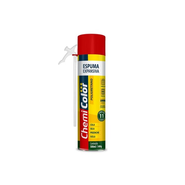 Spray Expuma Expansiva 500Ml / 310g - Chemicolor