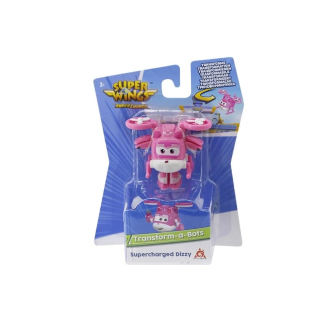 Super Wings Transformável 6cm Multikids Dizzy