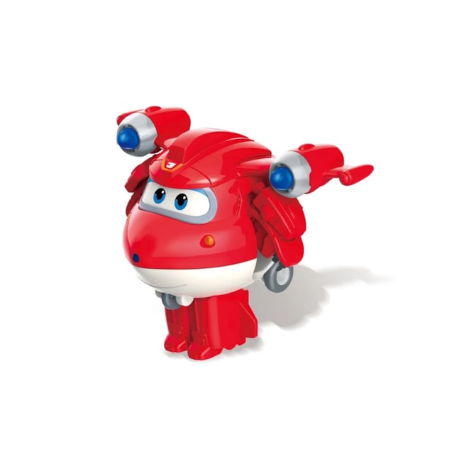 Super Wings Transformável 6cm Multikids Jett