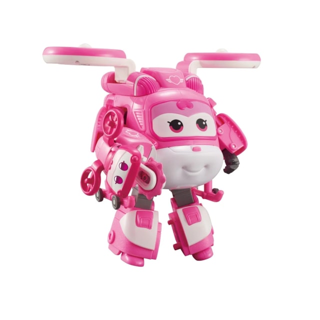 Super Wings Transformável e Mini Super Pet Multikids Dizzy