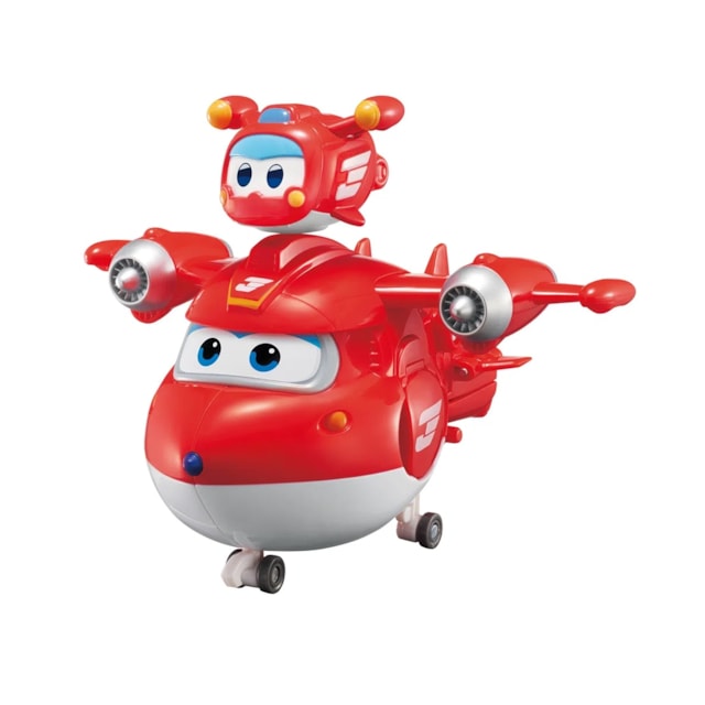 Super Wings Transformável e Mini Super Pet Multikids Jett