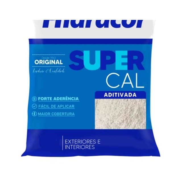 Supercal Branco 5Kg - HIDRACOR Supercal Branco 5Kg - HIDRACOR