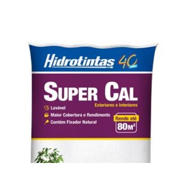 Supercal Refinado Branco 5Kg - HIDROTINTAS