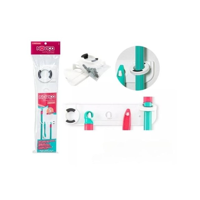 Suporte Multiuso Noviça P/ 5 Utensílios Branco - BETTANIN Suporte Multiuso Noviça P/ 5 Utensílios Branco - BETTANIN